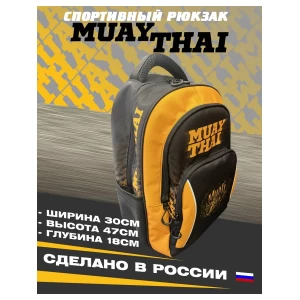 Рюкзак школьный с дизайном Муай Тай