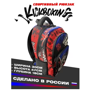 Рюкзак школьный с дизайном Кикбоксинг